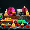 12 velas de calabaza fantasma de Halloween velas perfumadas