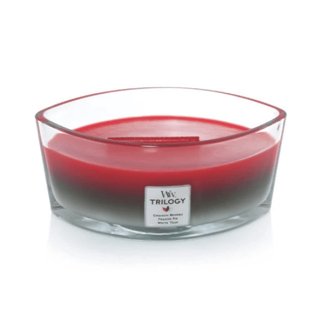 Vela perfumada Woodwick Ellipse trilogía de guirnaldas de in