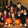 12 mini velas de Halloween con forma de fantasma de calabaza