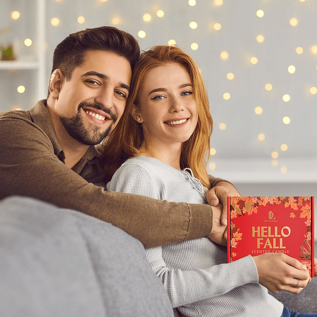 Juego de velas de otoño velas de otoño para el hogar perfuma