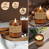 Velas de aromaterapia para el hogar juego de regalo de velas