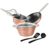 Lecooking Juego de utensilios de cocina antiadherentes de 7