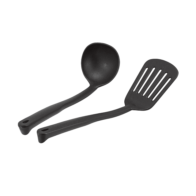 Juego de utensilios de cocina antiadherentes anodizados duro