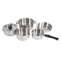 Heavy Duty Juego de cocina revestido de acero inoxidable 369