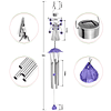 Carillones de viento solares Ángel LED Carillones de viento