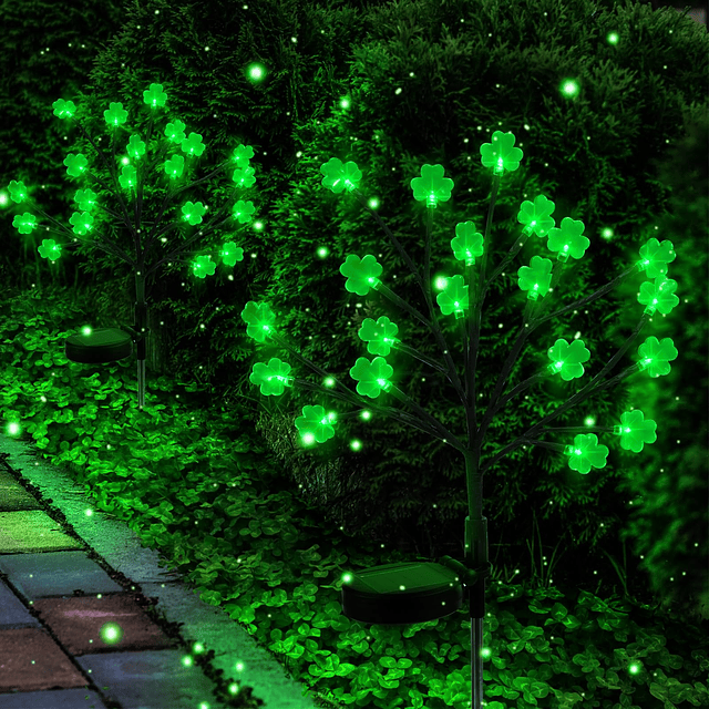 Decoraciones del día de San Patricio al aire libre, paquete