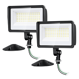 Luces de inundación LED de 65 W para exteriores con soporte