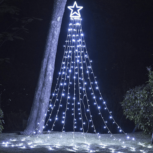 Luces de decoración navideña Cadena de luces navideñas para