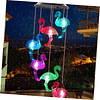 Solar Flamingo Wind Chime Light LED Colores cambiantes Lámpa