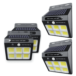 Luces solares LED para exteriores, luces inalámbricas con se