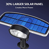 Focos solares impermeables IP67 Focos para exteriores con pa