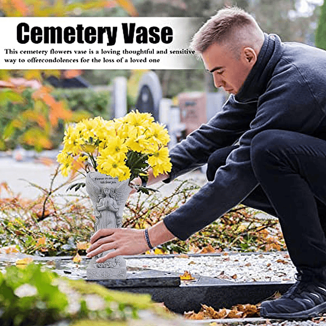 Regalo conmemorativo del cementerio Estatua del ángel del ja