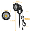 Focos LED para paisaje, 10 W, focos para exteriores, para pa