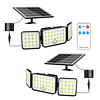 Luces solares para exteriores, 3000 lm, 236 luces LED solare