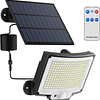 Luces solares al aire libre 3 modos/228 LED luces de inundac