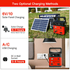 Generador de energía solarEstación de energía portátilGenera