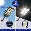 TINSUM Luces solares para exteriores, sensor de movimiento,