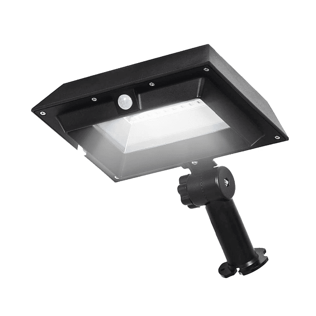 Luz de pared LED con sensor de movimiento solar para exterio