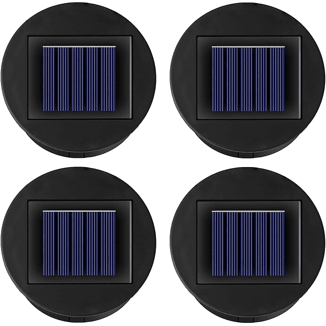 Yeuago 2024 Paquete de 4 piezas de repuesto de luz solar mej