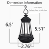 Mini linterna solar de repuesto para decoración de jardín, i