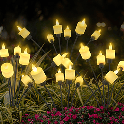 Luces solares de jardín para Halloween, luces solares al air