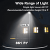 Luces de inundación solares de 200 W para exteriores IP65, l