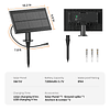 Panel solar de repuesto de 5 W con carga USB: compatible con