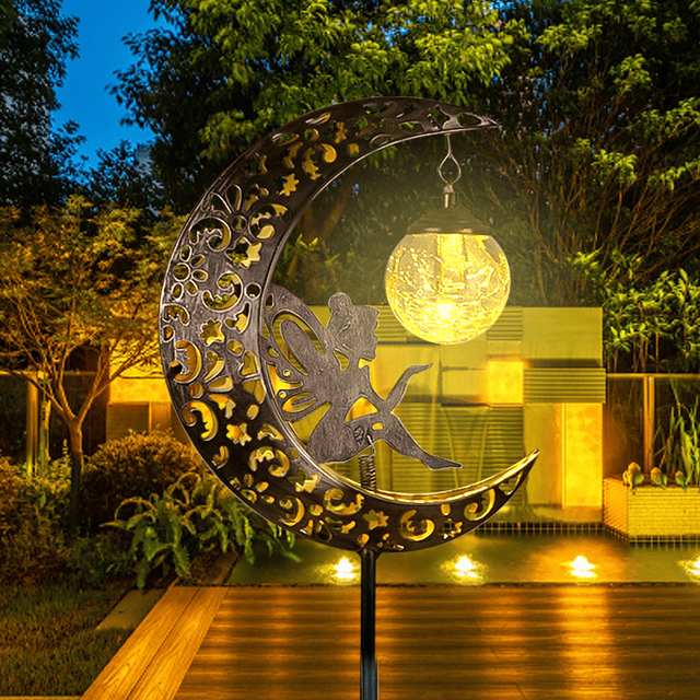 Luces solares para jardín, decoración al aire libre, luces d