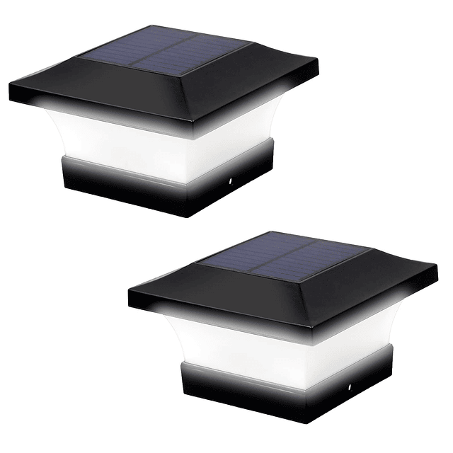 TSUN Luces solares para postes, luces solares impermeables p