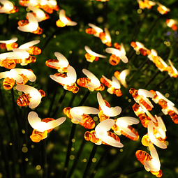 Luces solares de jardín 12 LED luces solares al aire libre p