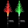 2 piezas de luces solares para árbol de Navidad, estaca de j