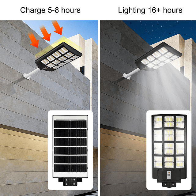 Farola Solar Exterior Farola Solar de 2800w Farola LEDIp66 I