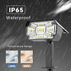 Focos solares para exteriores IP65 a prueba de agua 38 LED F