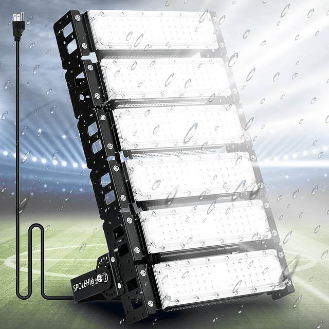 Luces de inundación LED para estadios Equivalente a 2000 W 4