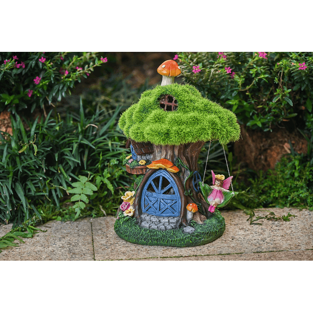 Estatuas de jardín para decoración al aire libre, casa de ha