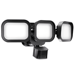 Luces LED con sensor de movimiento para exteriores, 6500 lm,