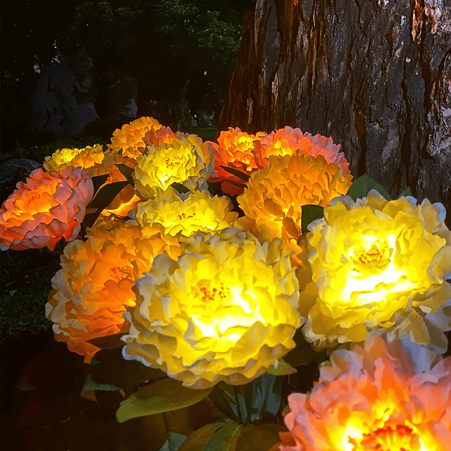 Luz solar para jardín al aire libre, decoración de jardín, d