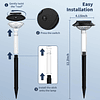 Luces solares para caminos al aire libre, paquete de 8, 6 mo