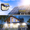 231 Luces solares LED para exteriores, impermeables, paquete