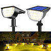 Luces solares para exteriores, 32 LED, luces solares para ex