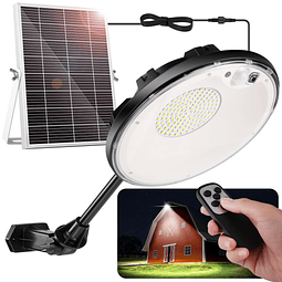 Ropelux Luces solares para exteriores interiores 3500 lm, 4