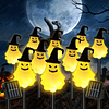 10 Piezas Decoraciones de Luces de Camino de Halloween Luces