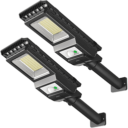 Luces solares para exteriores 1000LM 156 LED Luz con sensor