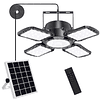 Luz solar para cobertizo, actualización para interiores y ex