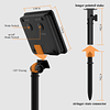 Paquete de 2 guirnaldas de luces solares para exterior, 200