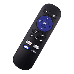 reemplazó roku Sling 1 nuevo control remoto IR compatible co