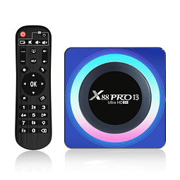 Android 13.0 TV Box, PRO 13 Acrílico 4GB RAM 64GB ROM RK3528