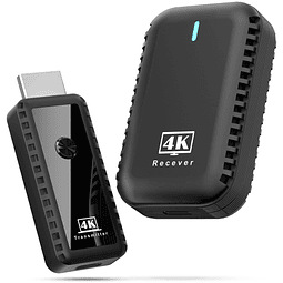 Transmisor y receptor HDMI inalámbrico 4K, extensor inalámbr