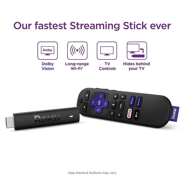 Dispositivo de transmisión Streaming Stick 4K 4K/HDR/Dolby V