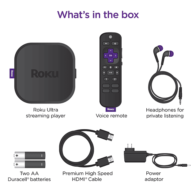 Ultra | Dispositivo de transmisión HD/4K/HDR/Dolby Vision co